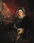 Vasily Tropinin portrait of e p protasyeva Art A4 Photo Print