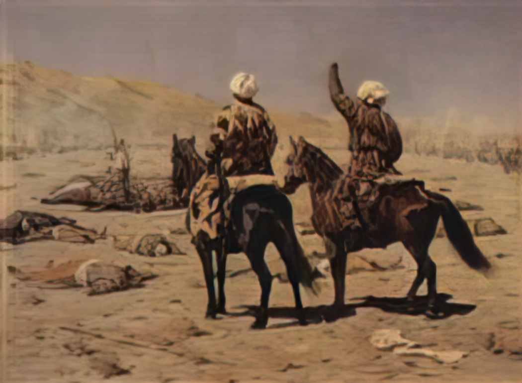Vasily Vereshchagin about the war 1873 Art A4 Photo Print
