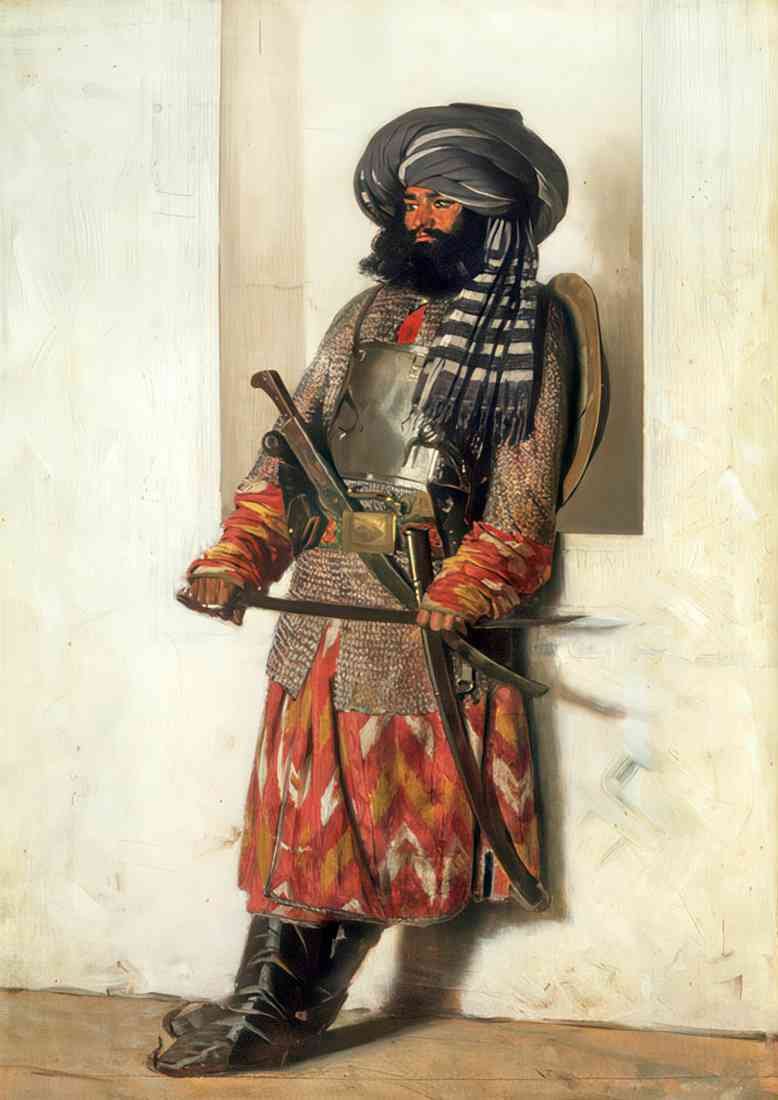 Vasily Vereshchagin afghan A4 Photo Print