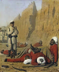 Vasily Vereshchagin after failure 1868 Art A4 Photo Print