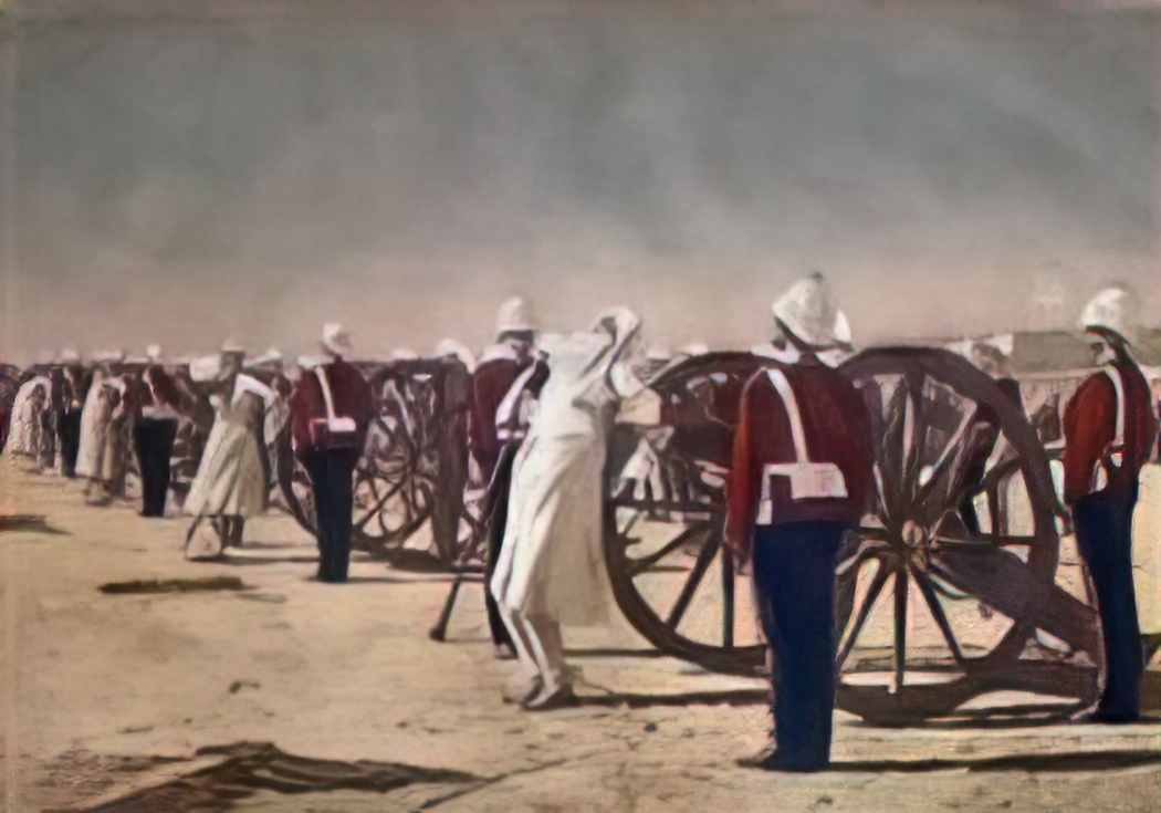 Vasily Vereshchagin blowing from guns in british india 1884 Art A4 Photo Print