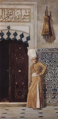 Vasily Vereshchagin eunuch at the door of the harem 1870 Art A4 Photo Print