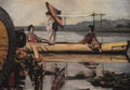 Vasily Vereshchagin in a boat 1904 Art A4 Photo Print