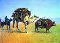 Vasily Vereshchagin migrations kirghiz 1870 Art A4 Photo Print