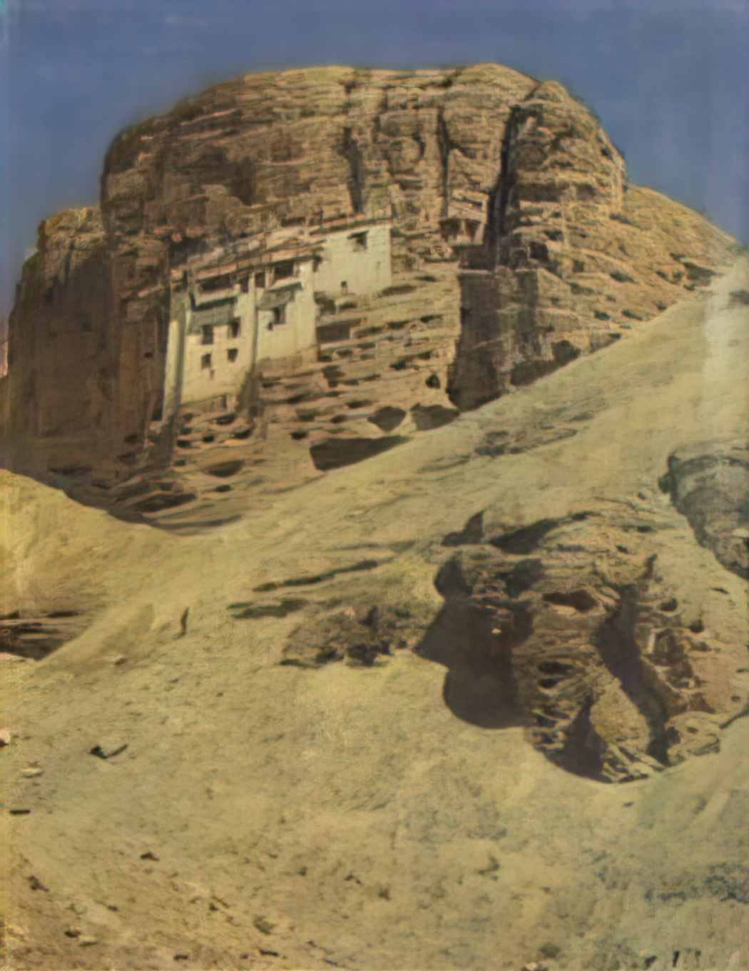 Vasily Vereshchagin monastery in a rock ladakh 1875 Art A4 Photo Print