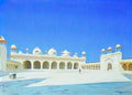 Vasily Vereshchagin moti masjid pearl mosque agra 1876 Art A4 Photo Print