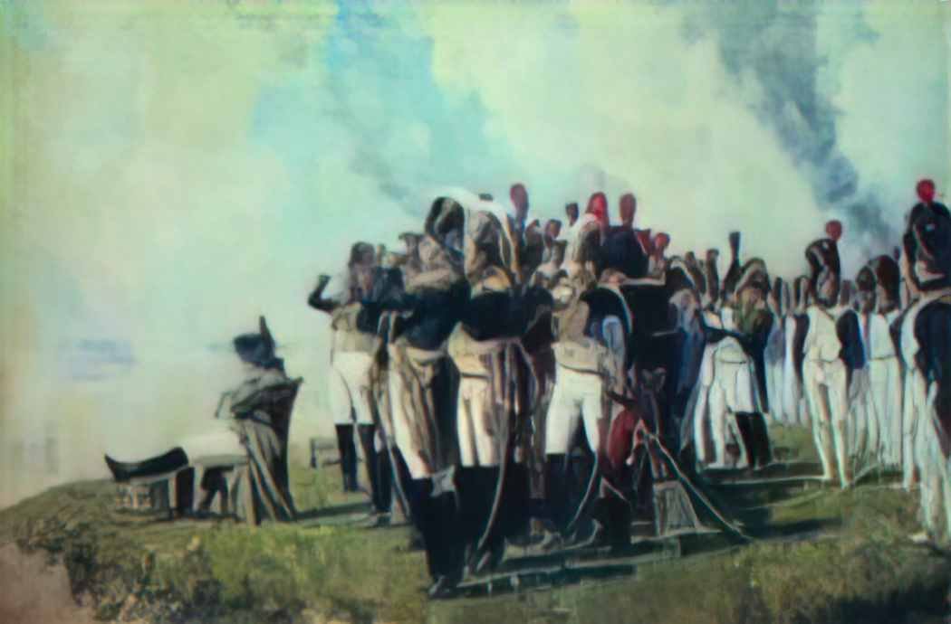 Vasily Vereshchagin napoleon near borodino 1897 Art A4 Photo Print