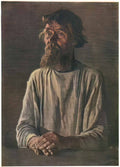Vasily Vereshchagin old molokan in a light shirt 1865 Art A4 Photo Print