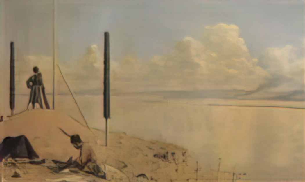 Vasily Vereshchagin picket on the danube 1879 Art A4 Photo Print