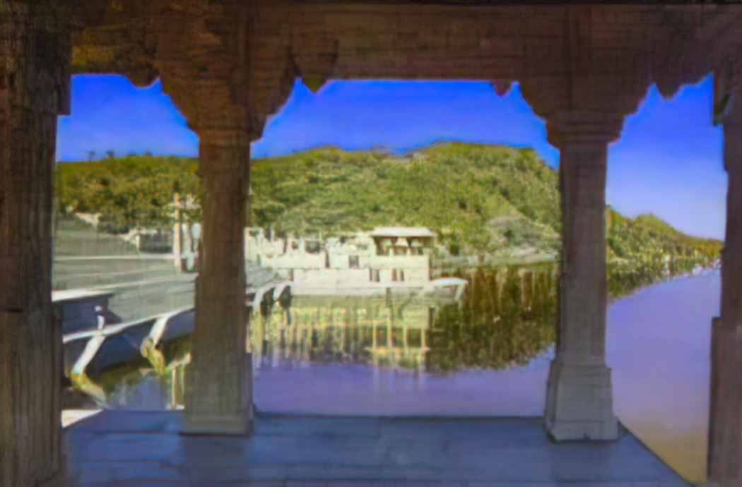 Vasily Vereshchagin radzhnagar marble adorned with bas reliefs quay o Art A4 Photo Print