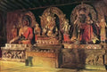 Vasily Vereshchagin the three main gods in a chingacheling buddhist m Art A4 Photo Print