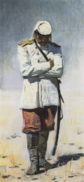 Vasily Vereshchagin turkestan officer when there will no campaign 187 Art A4 Photo Print