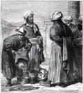 Vasily Vereshchagin turkmens representing war trophies to khiva khan Art A4 Photo Print