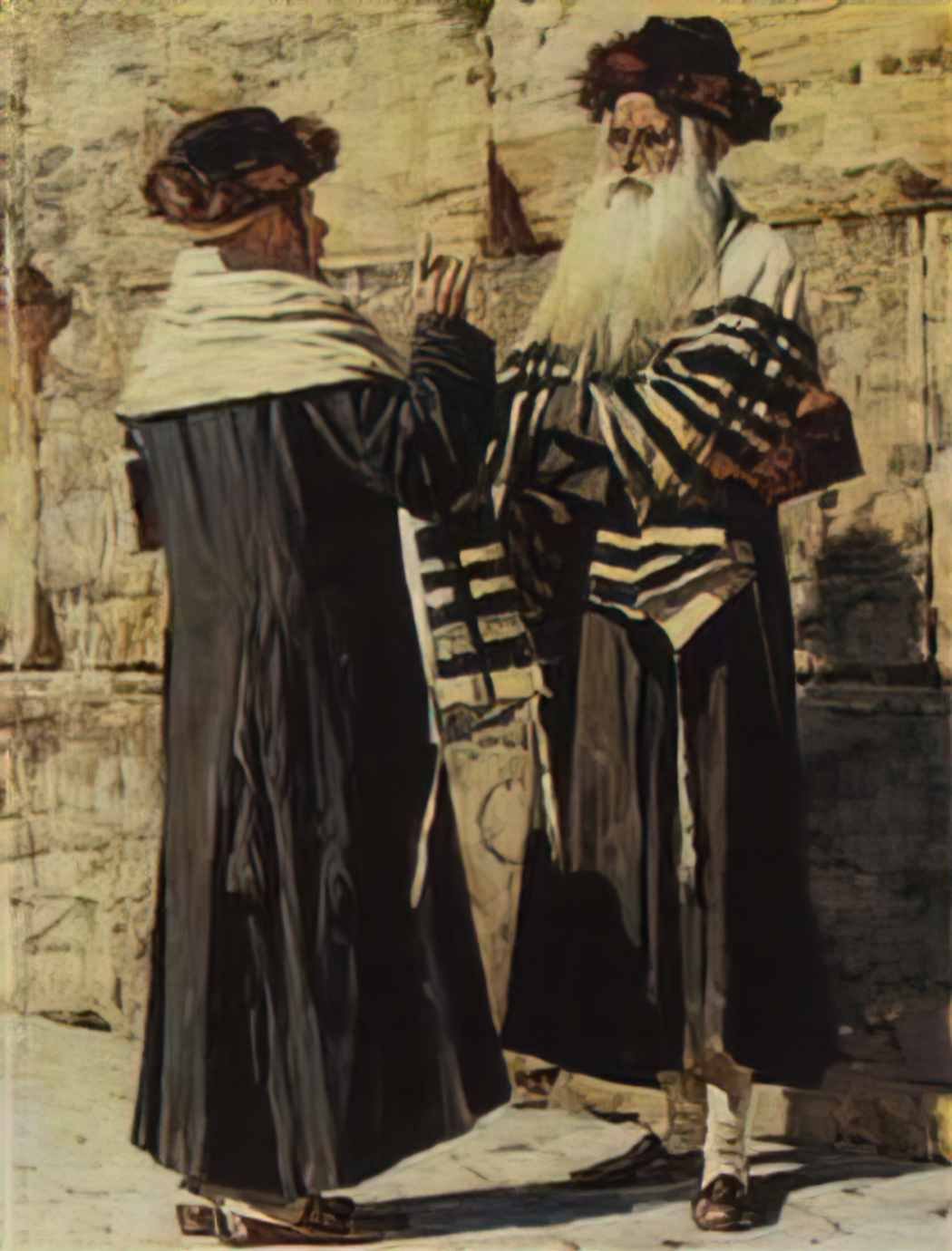 Vasily Vereshchagin two jews 1884 Art A4 Photo Print