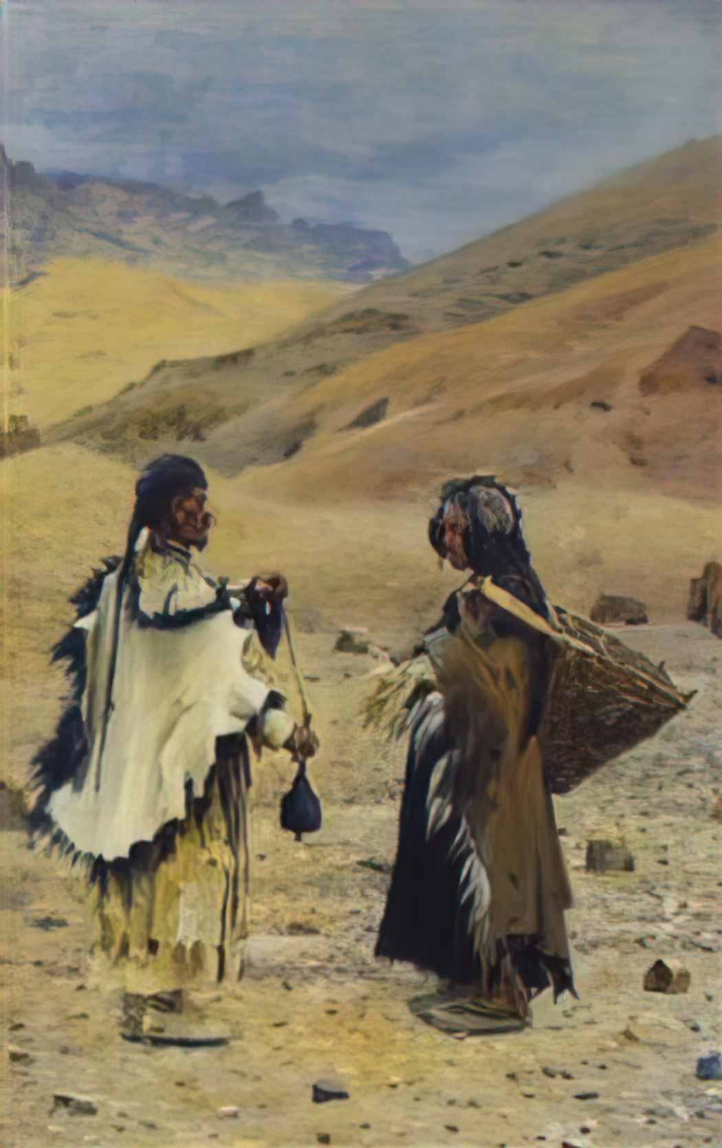 Vasily Vereshchagin west tibetans 1876 Art A4 Photo Print