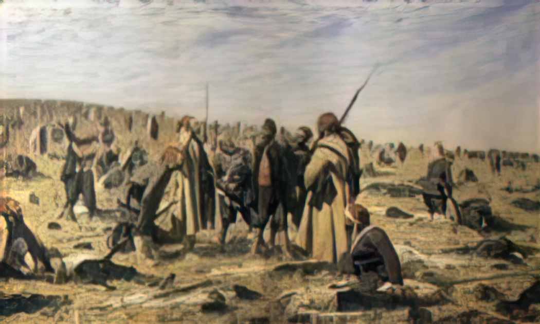 Vasily Vereshchagin winners 1879 Art A4 Photo Print