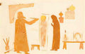 Vasyl Yermylov icon painter c1940 Art A4 Photo Print