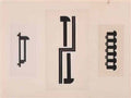 Vasyl Yermylov three compositions for book design ending 1922 Art A4 Photo Print