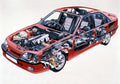 Vauxhall Carlton cutaway A4 Photo Print