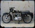 Vb600 01 A4 Photo Print Motorbike Vintage Aged