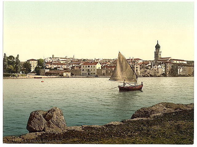Veglia from the west Vintage A4 Photo Print