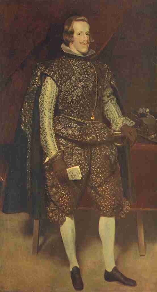 Velázquez Famous Paintings 1913 King Philip IV of Spain A4 Photo Print