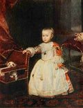 Velázquez The Infant Philip Prosper History of Painting 1911 A4 Photo Print