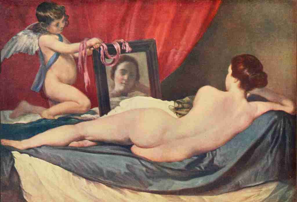 Velázquez Venus & Cupid 27 1910 A4 Photo Print