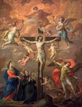 Velazquez gonzalez crucifixion with saint michael Art A4 Photo Print