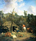Velde Adriaen Van De 5 71Hut A4 Photo Print