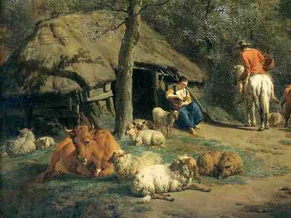 Velde Adriaen Van De 5 71Hutdet A4 Photo Print