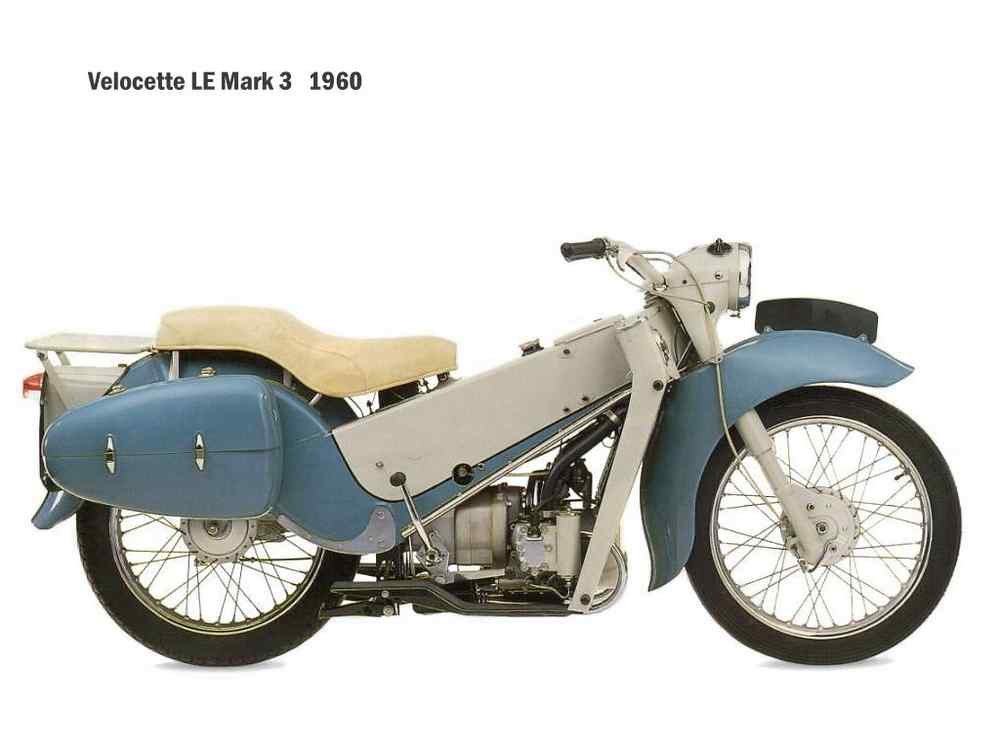 Velocette LE Mark3 1960 motorbike A4 Photo Print