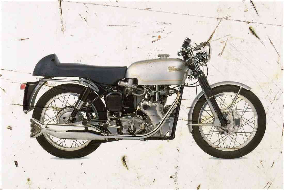Velocette Thruxton Venom 1967 aged A4 Photo Print