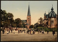 Velper Square Arnhem Vintage A4 Photo Print