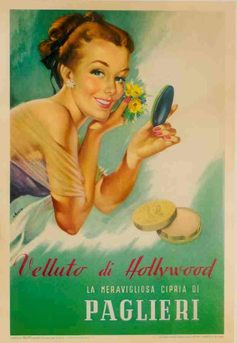 Velvet Hollywood Vintage Retro Advert Ads A4 Photo Print