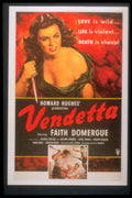 Vendetta Domergue Knife 1950s Vintage Retro Advert Poster