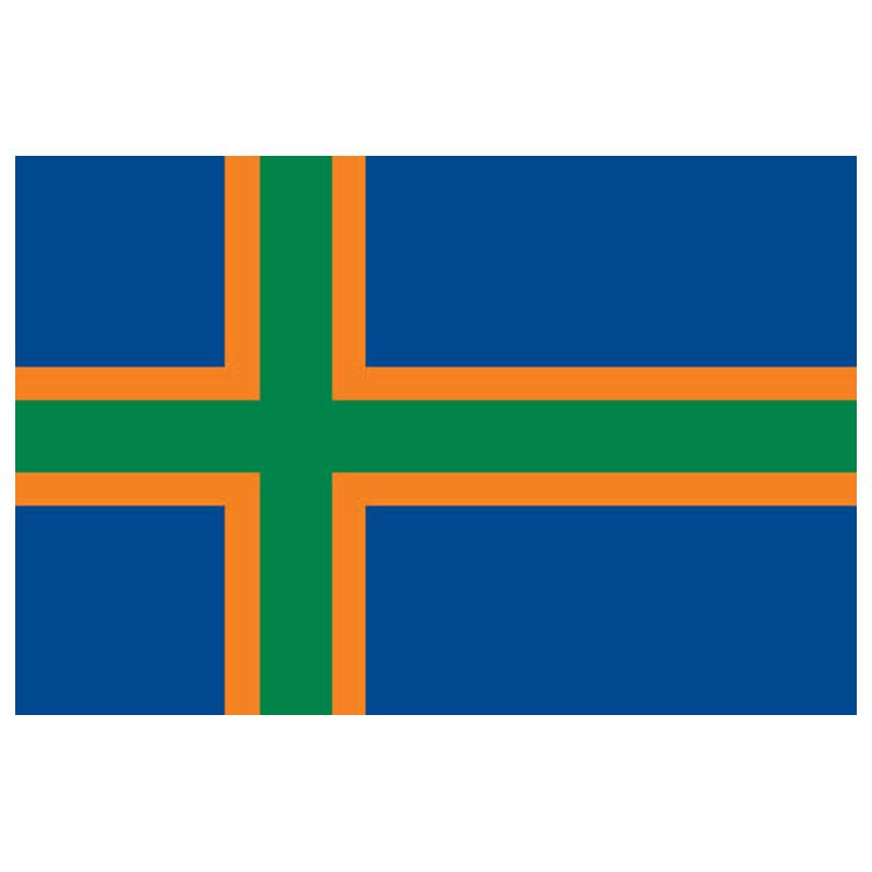 Vendsyssel Area Flag N5349 A4 Photo Print