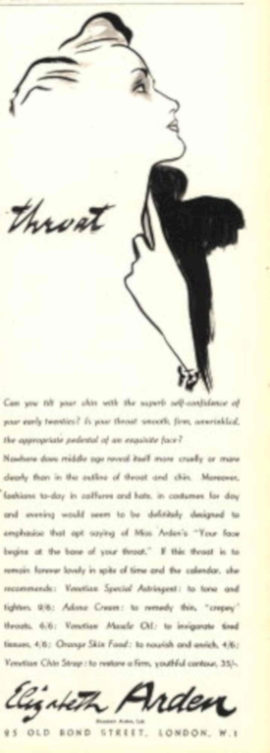 Venetian Muscle Oil 1930s Vintage Retro Advert Poster