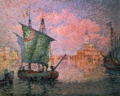Venice 5 The Pink Cloud 1909 A4 Photo Print