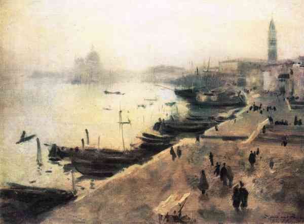 Venice in bad weather by John Singer Sargent Impressionism American A4 Photo Print