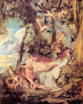 Venus And Adonis Joseph Mallord Turner A4 Photo Print