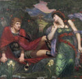 Venus And Adonis A4 Photo Print