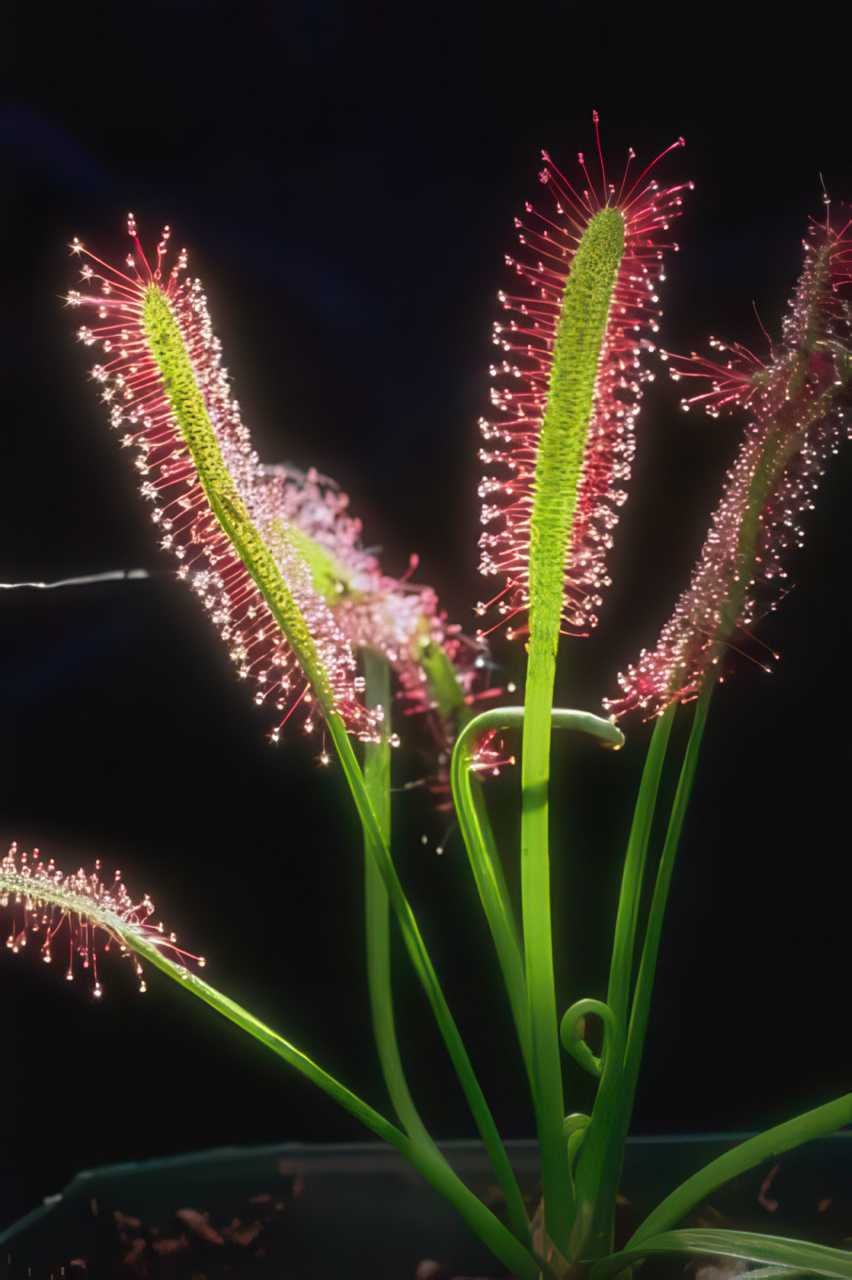 Venus Flytrap Red A4 Photo Print