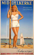 VerbaereMidDelkerke Advert A4 Photo Print