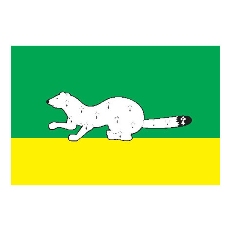 Verkneuralsk City Flag N1113 A4 Photo Print