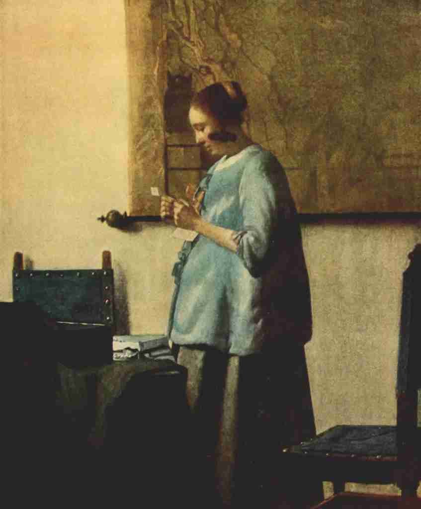 Vermeer Johannes 1632 1675 The Reader Vermeer 1937 A4 Photo Print