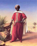 Vernet H Portrait Of An Arab A4 Photo Print