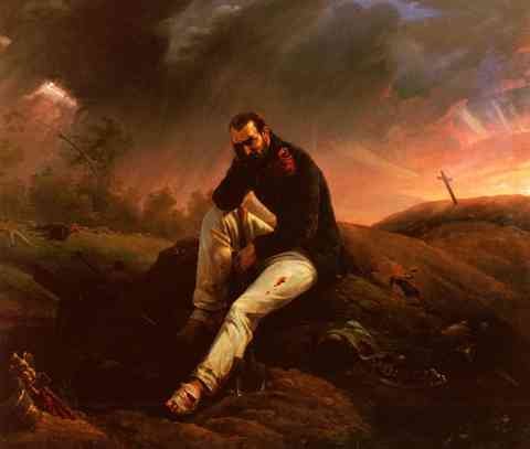 Vernet Horace Le Dernier Grenadier De Waterloo A4 Photo Print