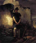 Vernet Horace Soldier Labourer A4 Photo Print
