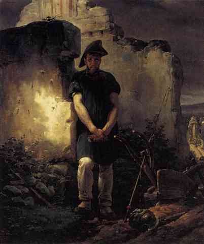 Vernet Horace Soldier Labourer A4 Photo Print